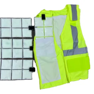 Customized Comfortable Insert PCM Cooling Pad Vest Warm/Cold Worker Cloths
