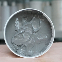 Masque exfoliant pour le visage, étiquette privée, lotion de soin pour la peau, organique, huile de karité, minéral, boue de mer morte, masque en argile