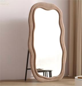 Specchio a Figura Intera da Pavimento in Flanella con Forma Speciale - Product Image 3