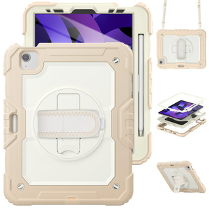 <span class=keywords><strong>Coque</strong></span> de <span class=keywords><strong>protection</strong></span> robuste antichoc avec anneau de maintien et support rotatif à 360° en silicone et PC pour <span class=keywords><strong>iPad</strong></span> <span class=keywords><strong>Air</strong></span> <span class=keywords><strong>4</strong></span>/<span class=keywords><strong>Air</strong></span> 5 10,9 pouces - Product Image 5