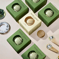 Bougie en cire de soja parfumée écologique faite à la main de style moderne Souvenirs créatifs Petits cadeaux pratiques Mariages Noël Vacances