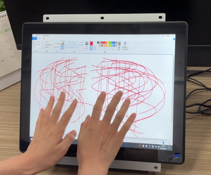 Chống bụi và không thấm nước HD VGA giao diện 15 <span class=keywords><strong>inch</strong></span> màn hình cảm ứng nhúng Bảng điều chỉnh PC màn hình - Product Image 2