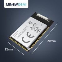 NRF52832-MS50SFB2 BlueTooth 5,3, módulo más pequeño OEM UART, módulo maestro IoT