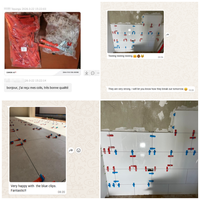 Entretoises de carrelage en plastique, clips de nivellement, pinces à coin, maintien robuste pour carrelage céramique et porcelaine, installation parfaite pour sols et murs