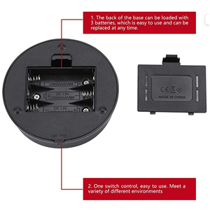 Đế Trưng Bày LED Màu Đen Giá Trưng Bày Hàng Hóa Tượng Thủy Tinh Pha Lê Nghệ Thuật Giá Trưng Bày Đèn Thay Đổi Nhiều Màu - Product Image 5