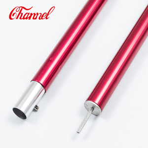 7075 T6 Aluminium Alloy Tube Anodized Telescoping <strong>Tent</strong> <strong>Poles</strong> with Welding &amp; Bending Services - Product Image 6