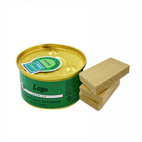 Bloc de bois bio peut désodorisant parfum fibre de bois désodorisant de voiture logo personnalisé