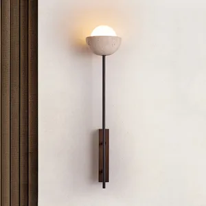 Modern Creative Wabi Sabi Flower Shaped LED Wall Lamp Simple Warm Bedroom Bedside <strong>Sconce</strong> <strong>Light</strong> for Stone Apartment Home Villa - Product Image 1