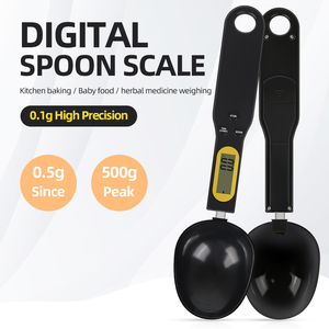 Digital <strong>Spoon</strong> Scale <strong>Measuring</strong> <strong>Spoon</strong> 500g-0.1g Milk Powder Yeast <strong>Measuring</strong> <strong>Spoon</strong> for Kitchen Baking - Product Image 6