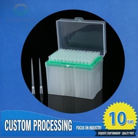 Embouts de pipette à filtre étendus TAOMSUN 200 µl, 90 mm, extra longs, à faible rétention, stériles, sans DNase/RNase, pour plaques à puits profonds PCR