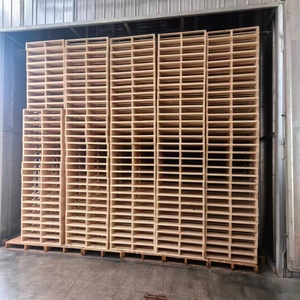 60M³ Wood <b>Drying</b> Kiln Electric Heating Type Timber <b>Drying</b> <b>Equipment</b> For Pallet Manufacturing - Product Image 3