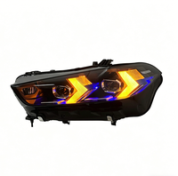Phares laser pour X5 X6, nouveaux phares de voiture universels d'origine, mise à niveau 2023-2026, bleus, 12V, en plastique, gauche/droite, 6000K, 6000