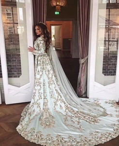 Acetato Lehenga Choli ATIYA LIBAS para mujer con bordado Zardozi pesado hasta el suelo para bodas y fiestas - Product Image 5