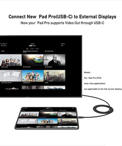 USB tipo C a HDTV Cable convertidor de vídeo Adaptador 6 pies cable para iPhone <span class=keywords><strong>15</strong></span> MacBook ProAir iPad <span class=keywords><strong>Pro</strong></span> Surface <span class=keywords><strong>Book</strong></span> <span class=keywords><strong>2</strong></span> <span class=keywords><strong>Galaxy</strong></span> S24 - Product Image 6