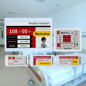 Recyclable <b>Name</b> Display Meeting <b>Tag</b> System 7.5 Inch E Ink Screen Esl Electronic Epaper Label For Smart Hospital Bed Nameplate - Product Image 1