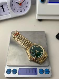 Montre mécanique personnalisée en or véritable 18 carats pour homme, 40 mm, avec poids supplémentaire, prix de gros, qualité supérieure - Product Image 5