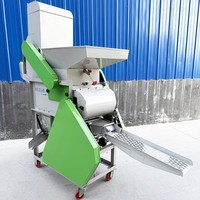 Petite machine automatique de décorticage et de battage d'arachides, capacité 300 kg/h, 220 V, pour l'agriculture