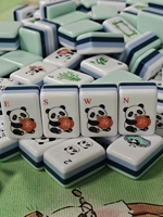 Ensemble de tuiles de mahjong américain en acrylique de luxe à 4 couches, 166 tuiles, design Joker personnalisé, tuiles à motifs personnalisés, OEM personnalisé