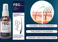 Véritable Spray Anti-Chute de Cheveux FEG PLUS 50ml OEM/ODM – Votre Propre Marque d'Essence Capillaire