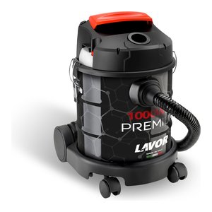 Bidone aspiraceneri 1000W (20Lt) ASHLEY 1000 Premium Evo Negro y Rojo 40024 00007 - Product Image 1