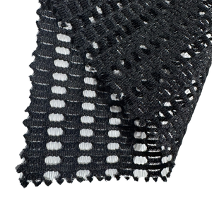 100% Polyester Tissu Grand Trou Double Face Hexagonal Sandwich Maille pour la Mode pour Cartables Chaussures Vêtements - Product Image 2