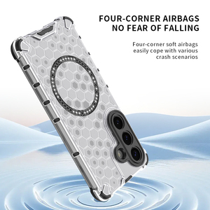 Funda Protectora Transparente con <span class=keywords><strong>Carga</strong></span> Inalámbrica Magnética y Protección Anticaídas para <span class=keywords><strong>Samsung</strong></span> S26 Plus Ultra, Precio de Fábrica al por Mayor - Product Image 4