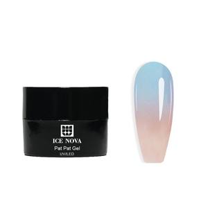 Vernis <span class=keywords><strong>Gel</strong></span> ICE NOVA Pat Pat Séchage Rapide Peinture Adhésive Gradualité Naturel Semi-Solide Sans HEMA Couleur Lumineuse Colorée - Product Image 1