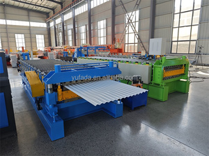 Máquina Formadora de Tejas <span class=keywords><strong>para</strong></span> Techos de Acero de Color con Motor de Engranajes y Diseño de Doble Capa - Product Image 3