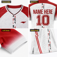 Uniforme de Fútbol Sublimado Completo, Ligero y Transpirable, Directo de Fábrica, MOQ Bajo, para Entrenamiento de Clubes Escolares Juveniles