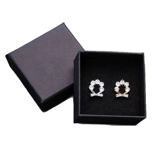 Black Kraft Paper Jewelry Box Rectangular Gift Box For Necklaces Earrings <b>Bracelets</b> Packaging Zhejiang Origin F36 - Product Image 4