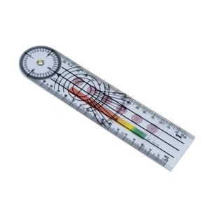 3in1 150mm çok fonksiyonlu tıbbi cetvel açı cetvel iletki - Product Image 2