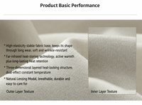 Pull tricoté pour homme avec logo personnalisé, tissu en mélange de six fibres à trois couches, pull en coton structuré pour homme