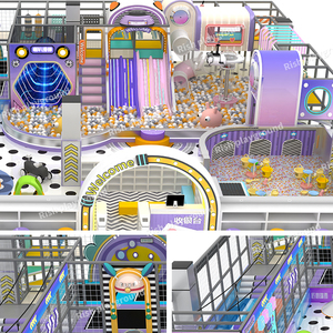 Rish - Área de Juegos Infantil de Gran Escala, Estructura de Juego, Diseño de Parque de Atracciones, Equipo de Juegos Interior Comercial para Centros Comerciales - Product Image 2