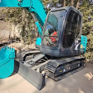 Miniexcavadora Kobelco SK75 Modelo 2019, Superventas, Máquina Hidráulica Usada Original, Motor Isuzu, Bomba, Motor, Caja de Cambios, PLC Incluidos - Product Image 2