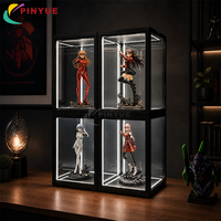 Boîte de présentation transparente pour comptoir 443x260mm, présentoir de produits, vitrine en acrylique, présentoir de figurines, présentoir de magasin, support de présentation en acrylique transparent