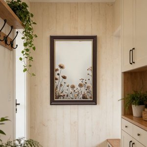 Cuadro de 24x36 pulgadas con diseño de cabaña junto al <span class=keywords><strong>lago</strong></span>, en marco dorado con acabado de madera, para habitación de invitados - Product Image 6