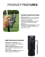 Collecteur de données robuste Apeks Cs3I Android 11 4G avec système Google 4+64 Go, contrôleur OEM pour RTK avec garantie d'un an