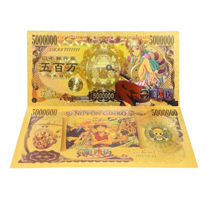 คอลเลกชันธนบัตรทองคำที่ระลึกวันพีซสำหรับเป็นของขวัญสำหรับเด็ก - Product Image 4