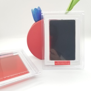 Kit per Impronte di <span class=keywords><strong>Mani</strong></span> e Piedi per Neonati, Set da 2 Pezzi con Cuscinetti d'Inchiostro Non Tossici per Impronte di Zampe di Animali Domestici, Cornice Fotografica in Plastica per Bambini e Bambine - Product Image 3
