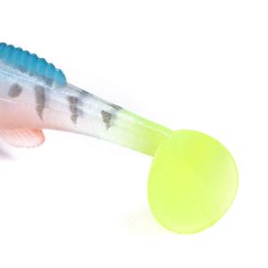 Nuotare Shad 70 millimetri 14g Richiamo di Pesca con il Piombo Truccato Richiamo Morbido Softbaits Lure Sea Trout SwimBait per Basso baitfish Piombo all'interno - Product Image 4