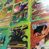 Tarjetas de Pokemon de diamantes EX GX V VMAX DX, juego básico de cartas de intercambio de Pokemon, alto HP brillante, parpadeantes, TCG