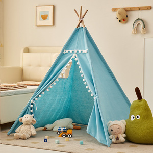 Tienda de campaña <span class=keywords><strong>tipi</strong></span> portátil para niños, unisex, de 0 a 24 meses, de algodón y lino, para playa, decoración de fiestas y habitaciones - Product Image 6
