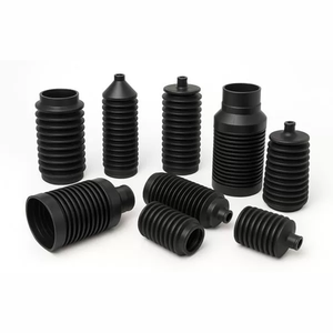 Soffietti <span class=keywords><strong>in</strong></span> Gomma Flessibile di Alta Qualità <span class=keywords><strong>a</strong></span> Prezzo di Fabbrica, Coperture Antipolvere, Soffietti per Cilindri e Aste - Product Image 5