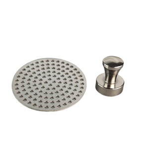 Herramienta de <span class=keywords><strong>Barista</strong></span> en Forma de Disco de Aleación de Aluminio Ecológica de Venta Directa de Fábrica Mischief Workshop - Tamper Mágico para Espresso N52 - Product Image 1