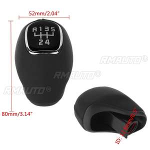 Poignée de levier de vitesses manuelle 5/6 vitesses en cuir PU pour Kia Rio 5 2012 2013 2014 2015 - Product Image 6