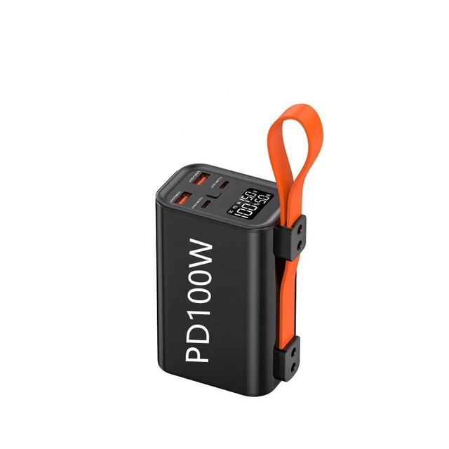 Larger Capacity Pd100w 4-ports Usb c Fast Charger Laptop Battery Pd 100w Portable Fast Charging Power Bank 20000mah 30000mah