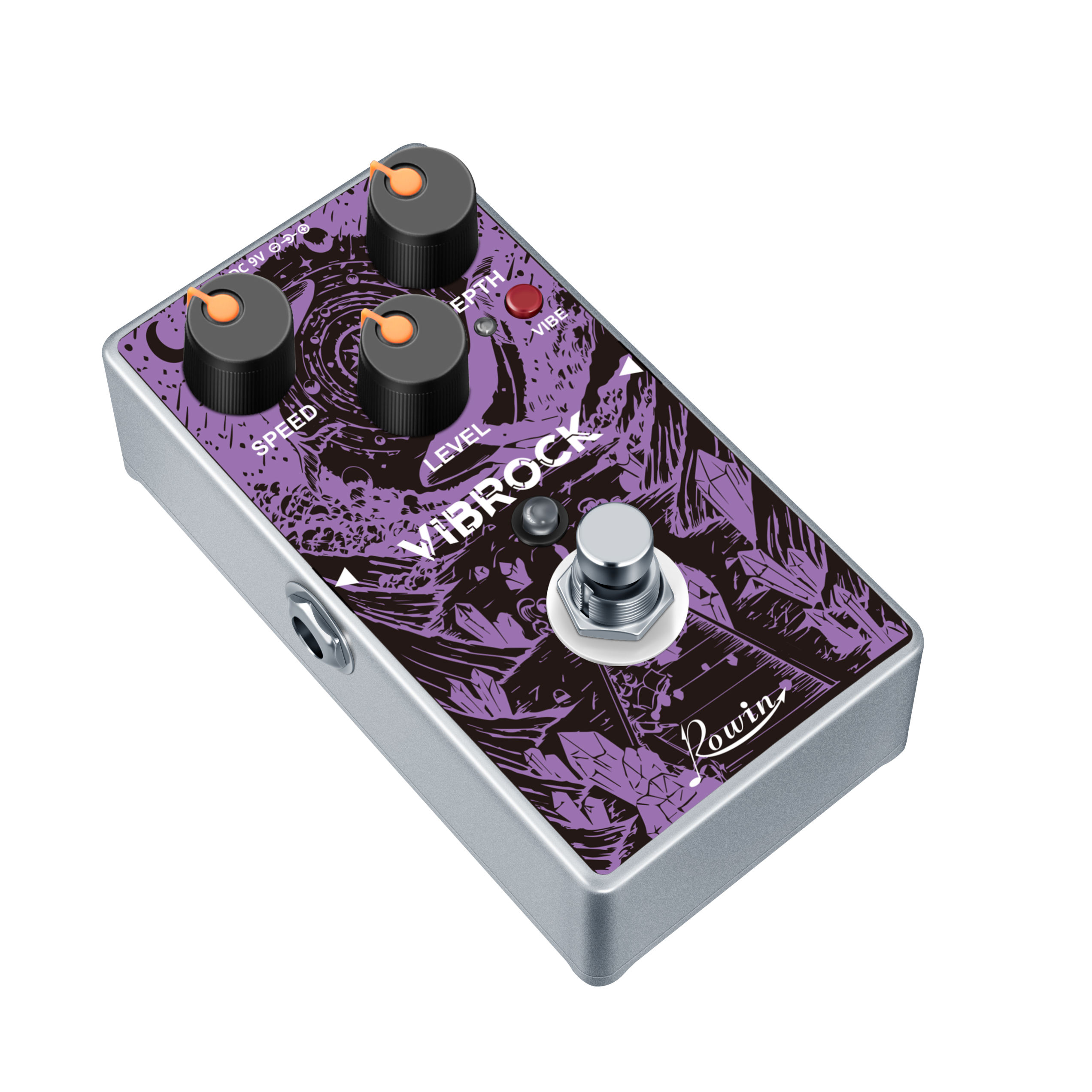 High-quality RE-02 VIBROCK Guitar Pedals with Choral Vibrato