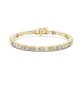Pulsera de Diamantes Cultivados en Laboratorio en Oro, Joyería Fina Premium, Accesorio de Moda de Diseñador para Joyería Contemporánea - Product Image 1