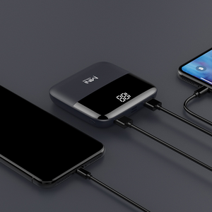 パワーバンクバッテリー10000mAhミニポータブルパワーバンク,スクエアインテリジェントデジタルディスプレイ - Product Image 5