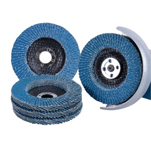 Đĩa mài góc chất lượng cao giá xuất xưởng 115/125mm, độ nhám 40/<span class=keywords><strong>60</strong></span>/80/120, dạng cánh quạt/bánh xe, dùng cho thép không gỉ và sắt - Product Image 3